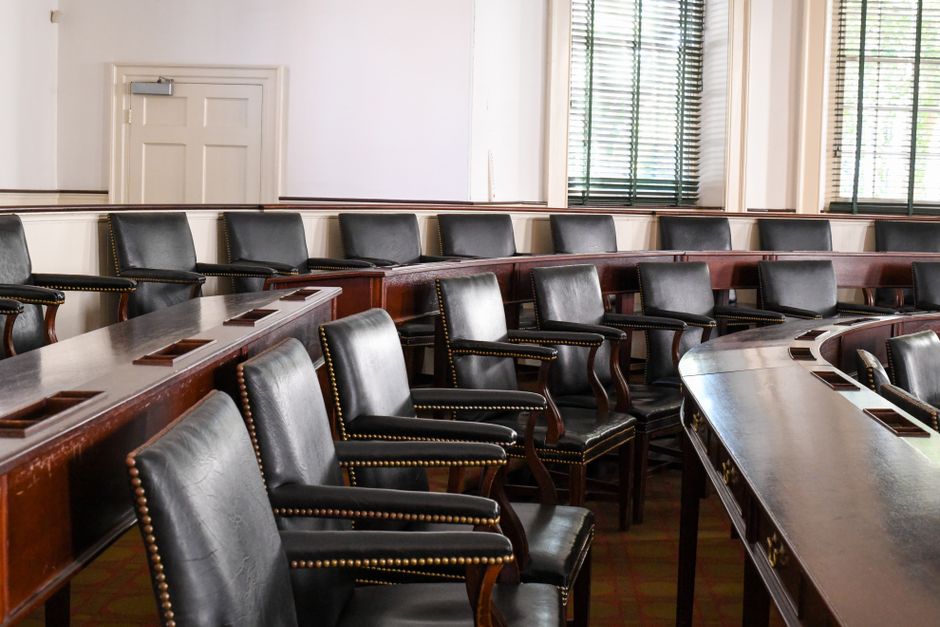 Congressional hearing room